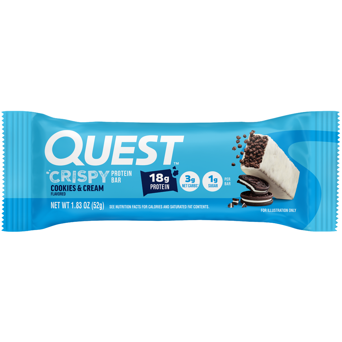 cookies-and-cream-crispy-hero-protein-bars-h9 400110_QN_USA_Pkg_Crispy_ProteinBar_CAC_Wrapper_3D_Front_Force.png